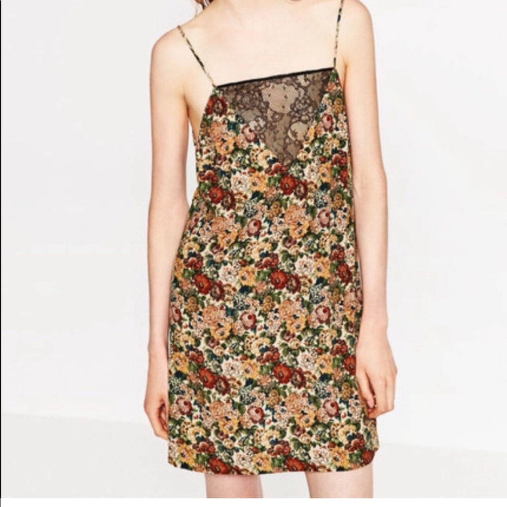 Zara slip dress